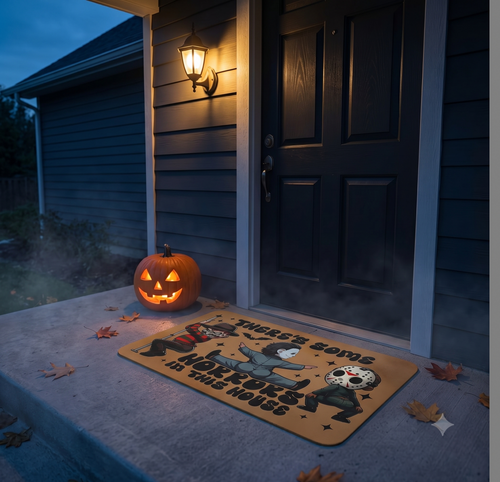 There's Some Horrors In This House Doormat