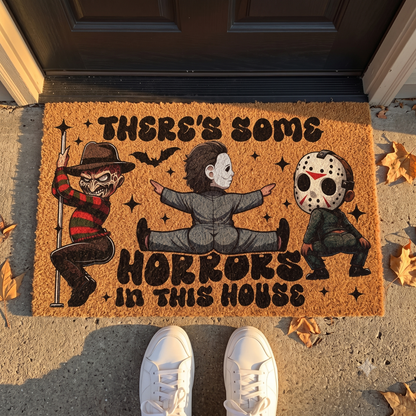 There's Some Horrors In This House Doormat